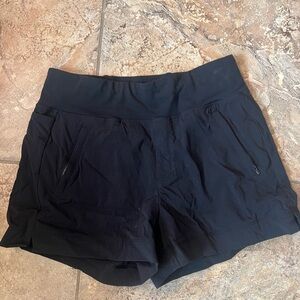 Women's Black Athletic Shorts